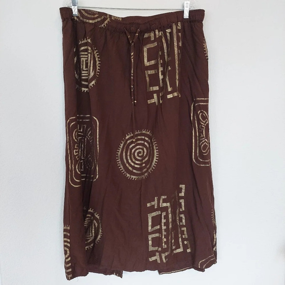 ASHRO Skirt & Tunic Top Hobo Rayon Set Size 1X - Picture 6 of 9